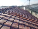 加古川市　Ｉ様　棟積み替え縦ラバーロック施工写真
